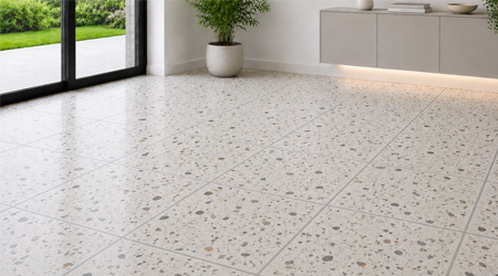 Terrazzo-Boden